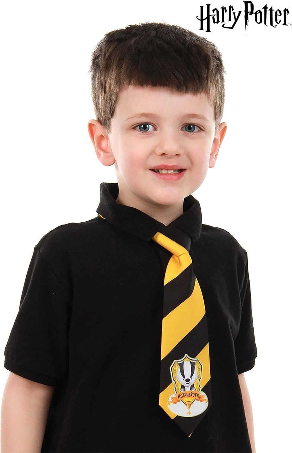 Hufflepuff Crest Breakaway Tie for Toddlers