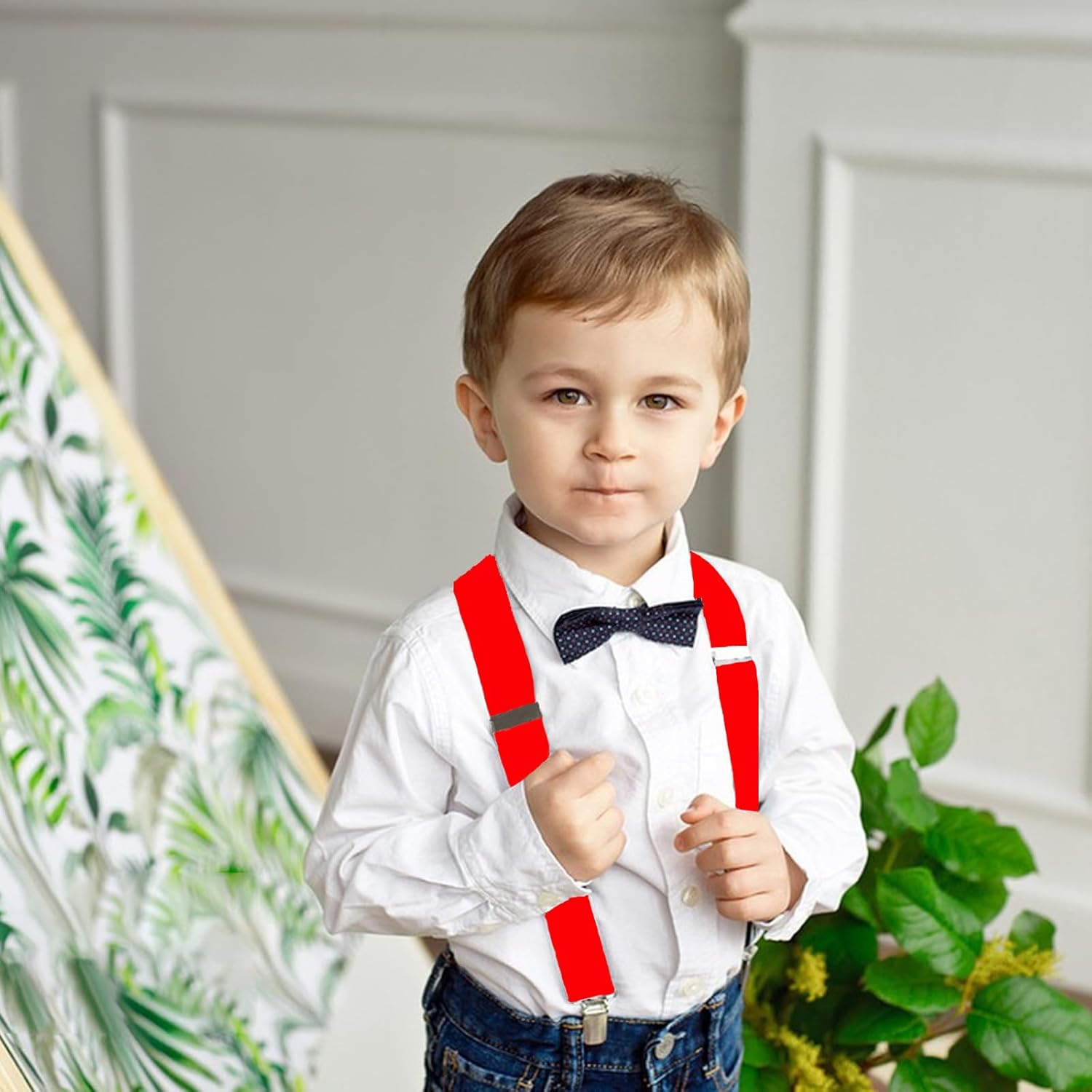 Adjustable Y-Back Suspenders for Kids and Adults