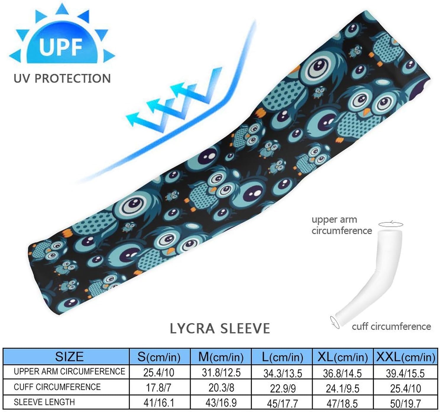 Ice Cooling Arm Sleeves for Men Women