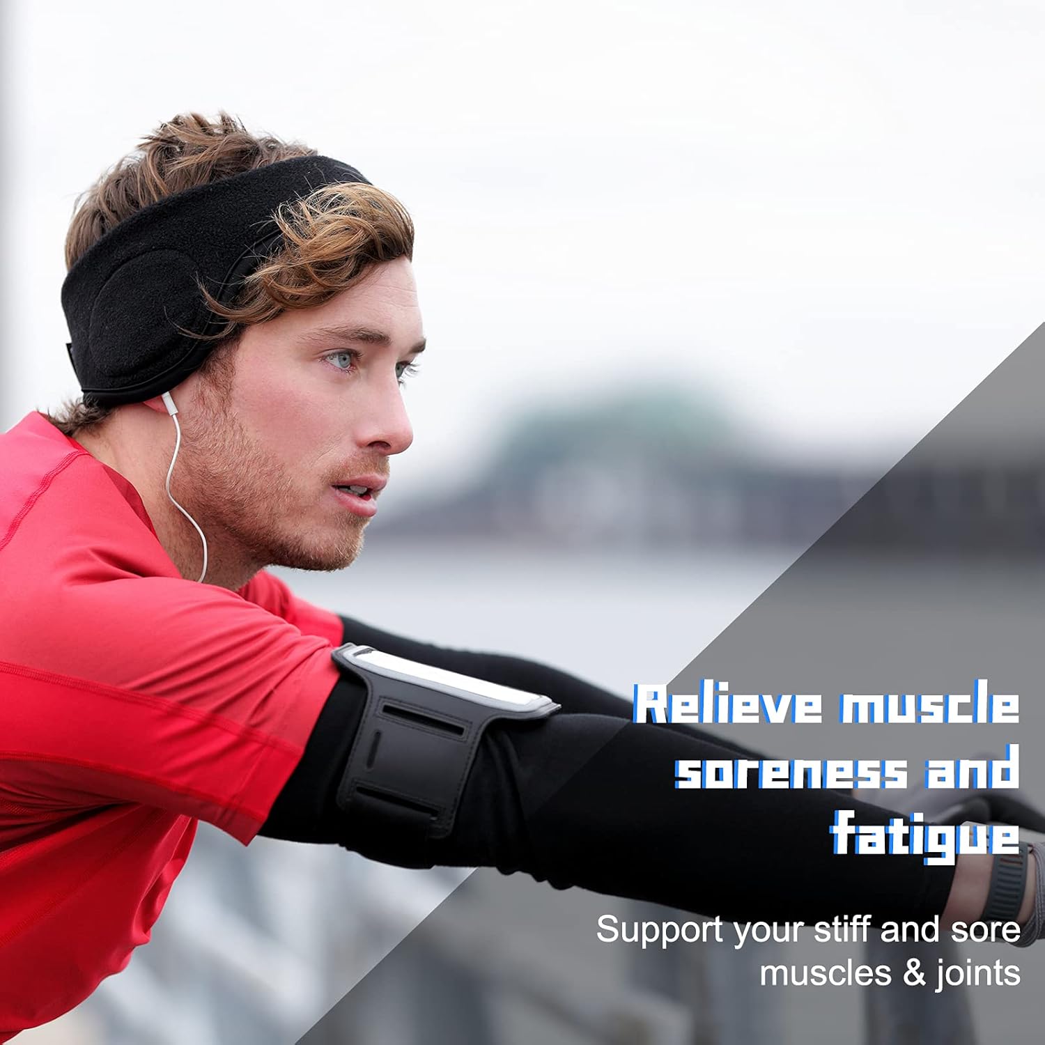 Secure and Warm Compression Arm Sleeves for Outdoor Activities