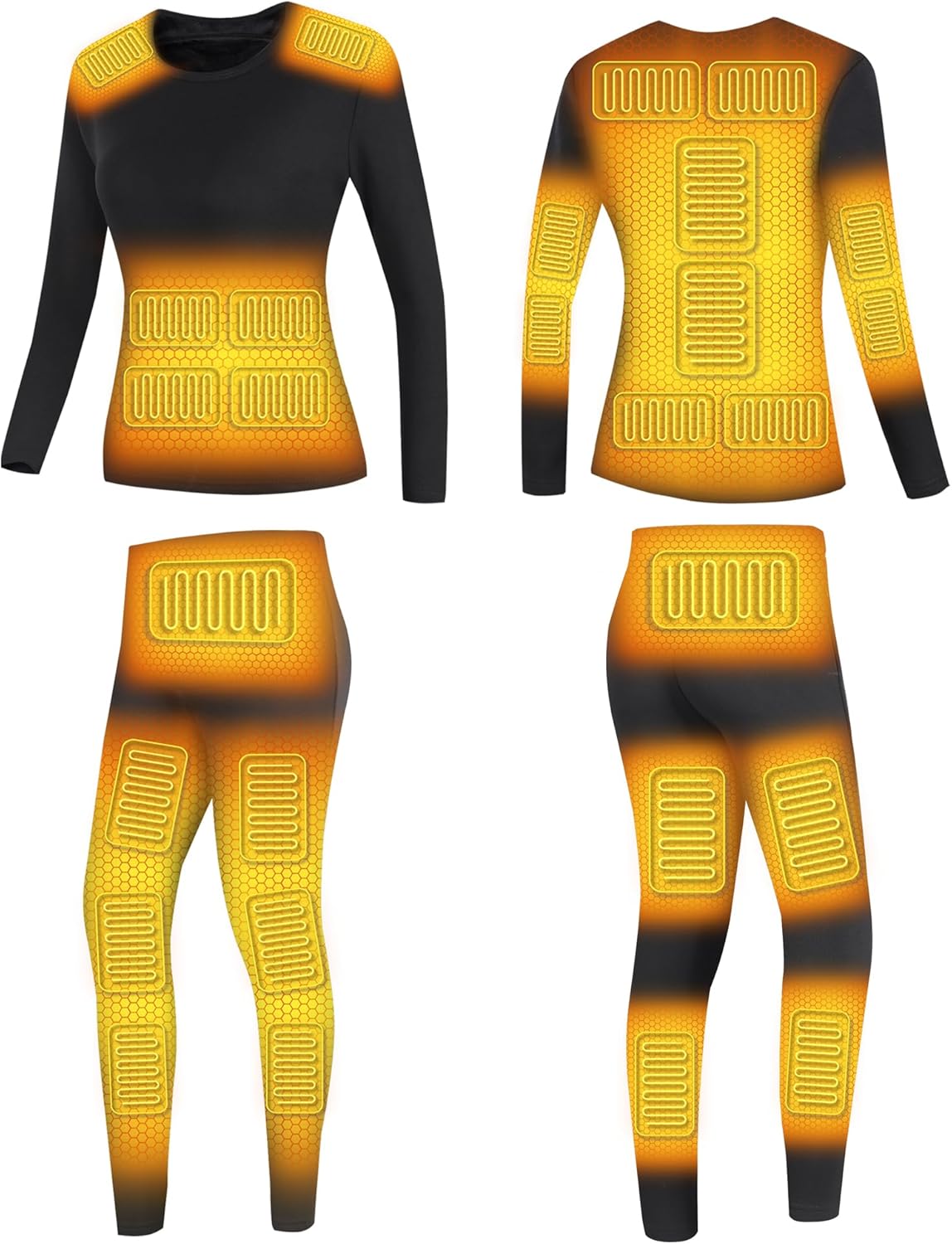 Heating Underwear Set for Women Ice-Cold Protection