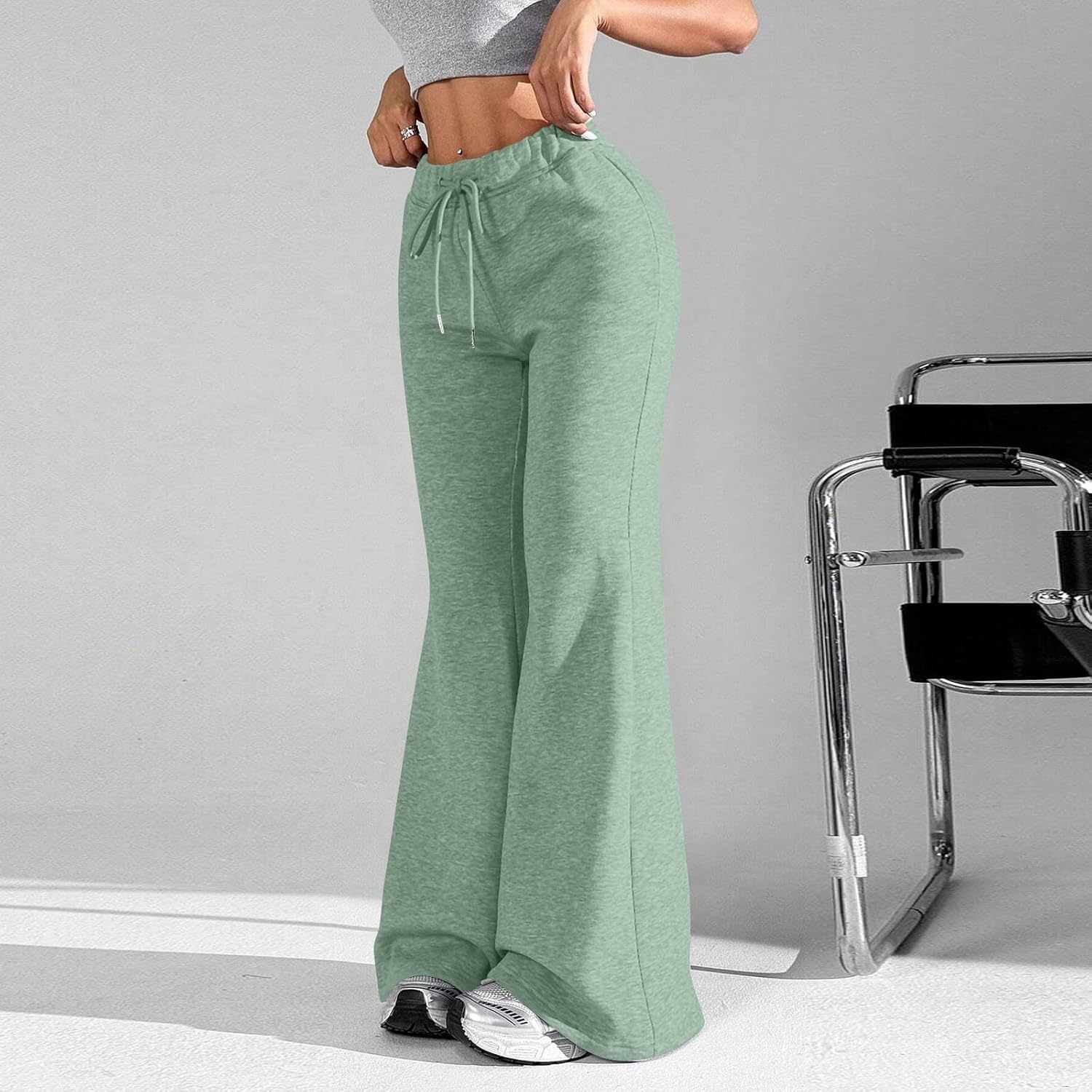 Floral Wide Leg Sweatpants by SlakkenReis