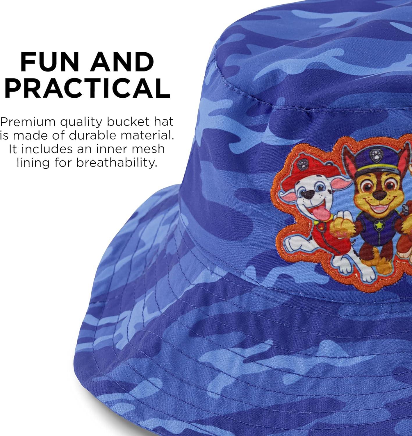 Nickelodeon Boys Bucket Baseball Cap Ages 24 Toddler Sun Hat Paw Patrol Heroes