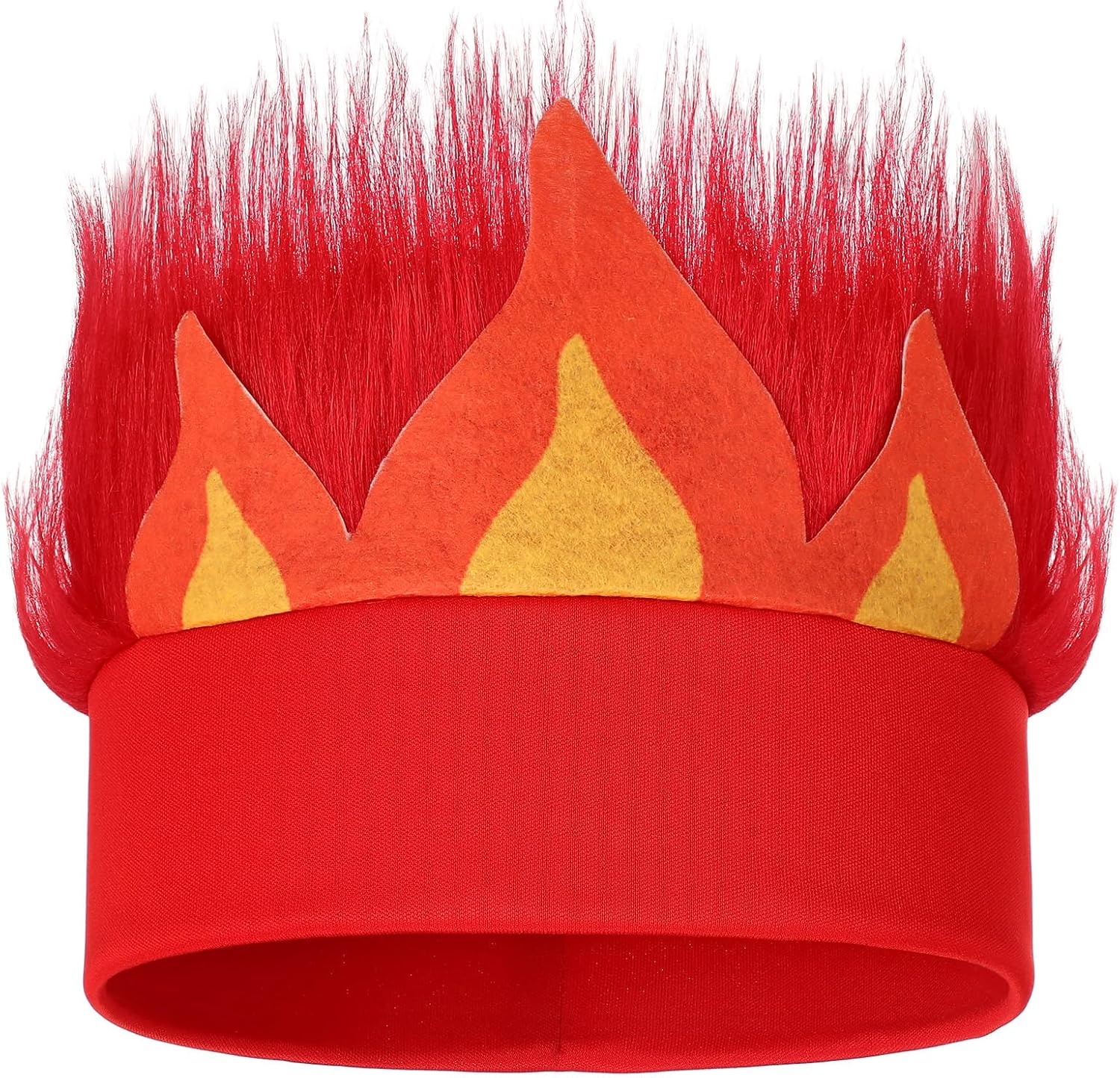 Tradder Halloween Red Flame Headband Costume Accessory