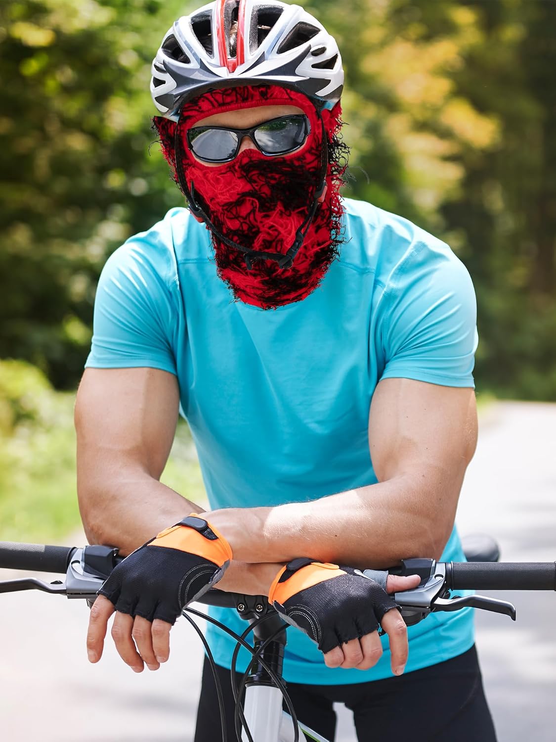 MGBPEI Distressed Balaclava Ski Mask for MenWomen - Windproof Stretchy Breathable