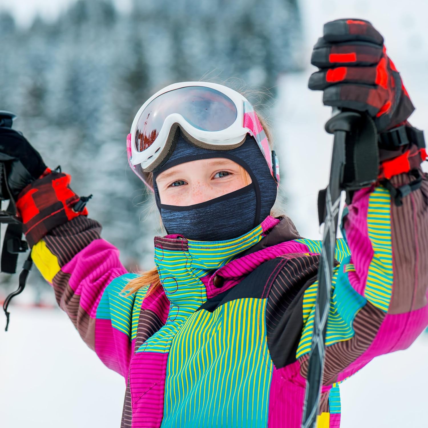 Syhood Kids Balaclava Face Mask Winter Ski Mask for Kids