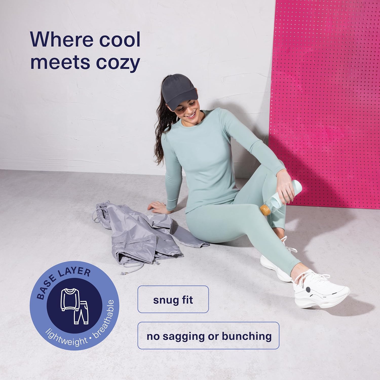 Kickoff Flexwear Thermal Underwear Set for Women