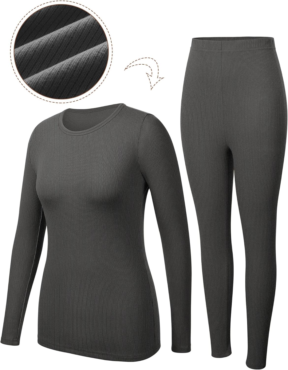 Comfortable Womens Thermal Set for Winter