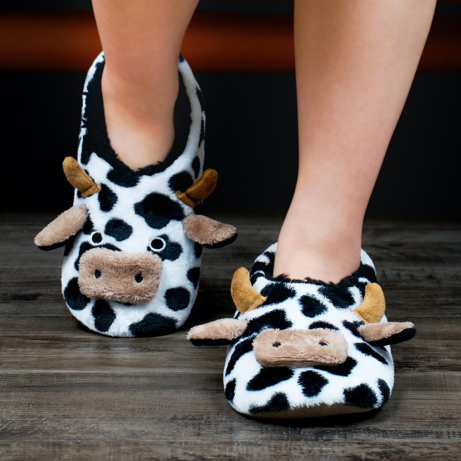 Cute Cozy Animal Slippers for Women Warm Fuzzy
