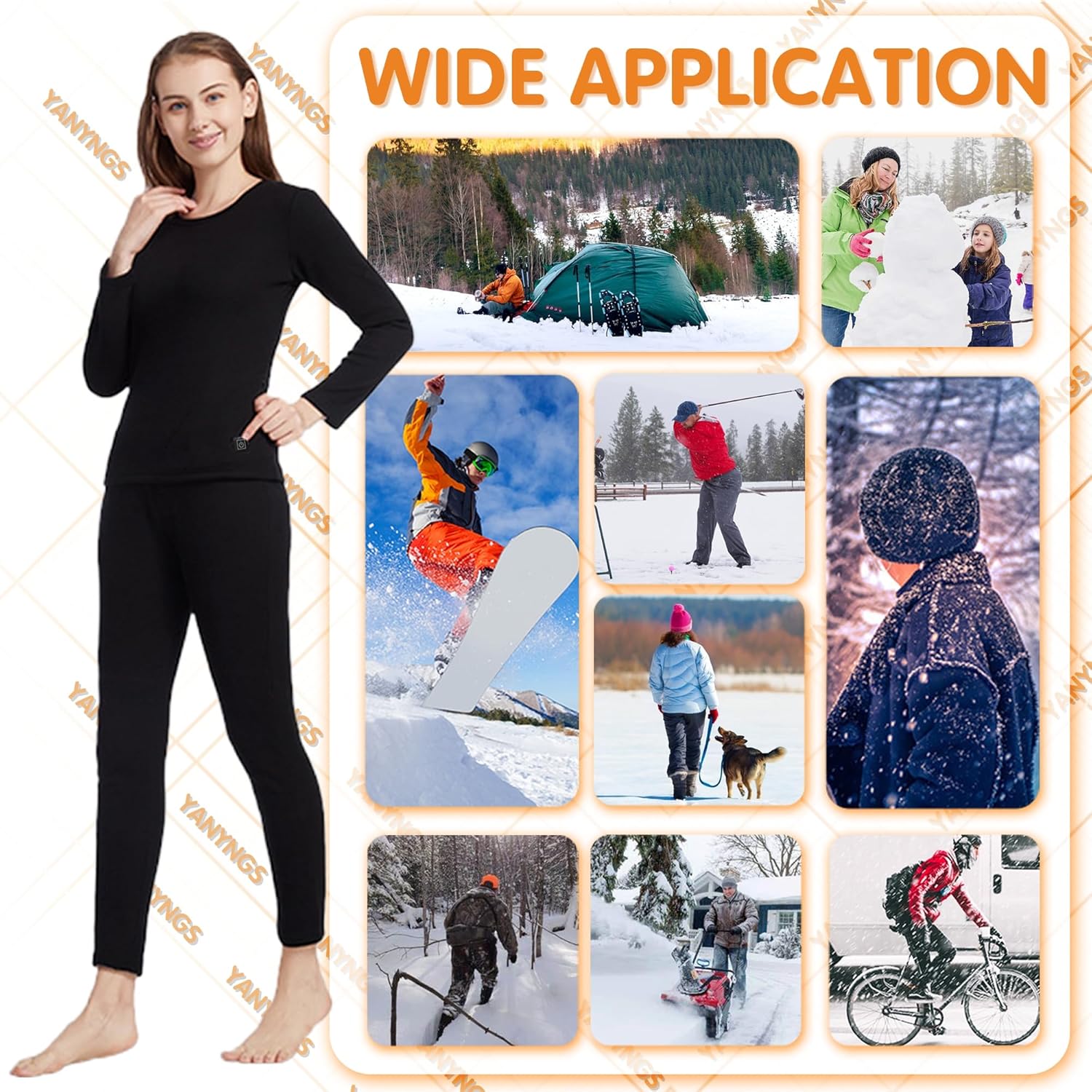 Warm Complete Heating Set for Women