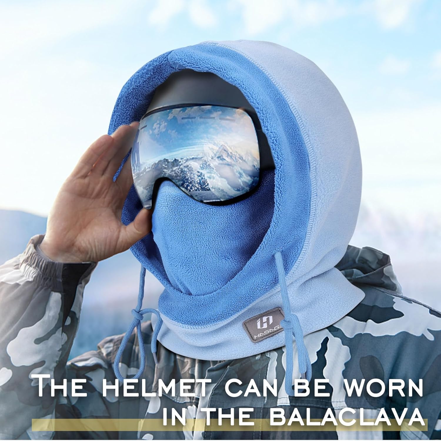 Balaclava Face Mask - Windproof Warm for Skiing More