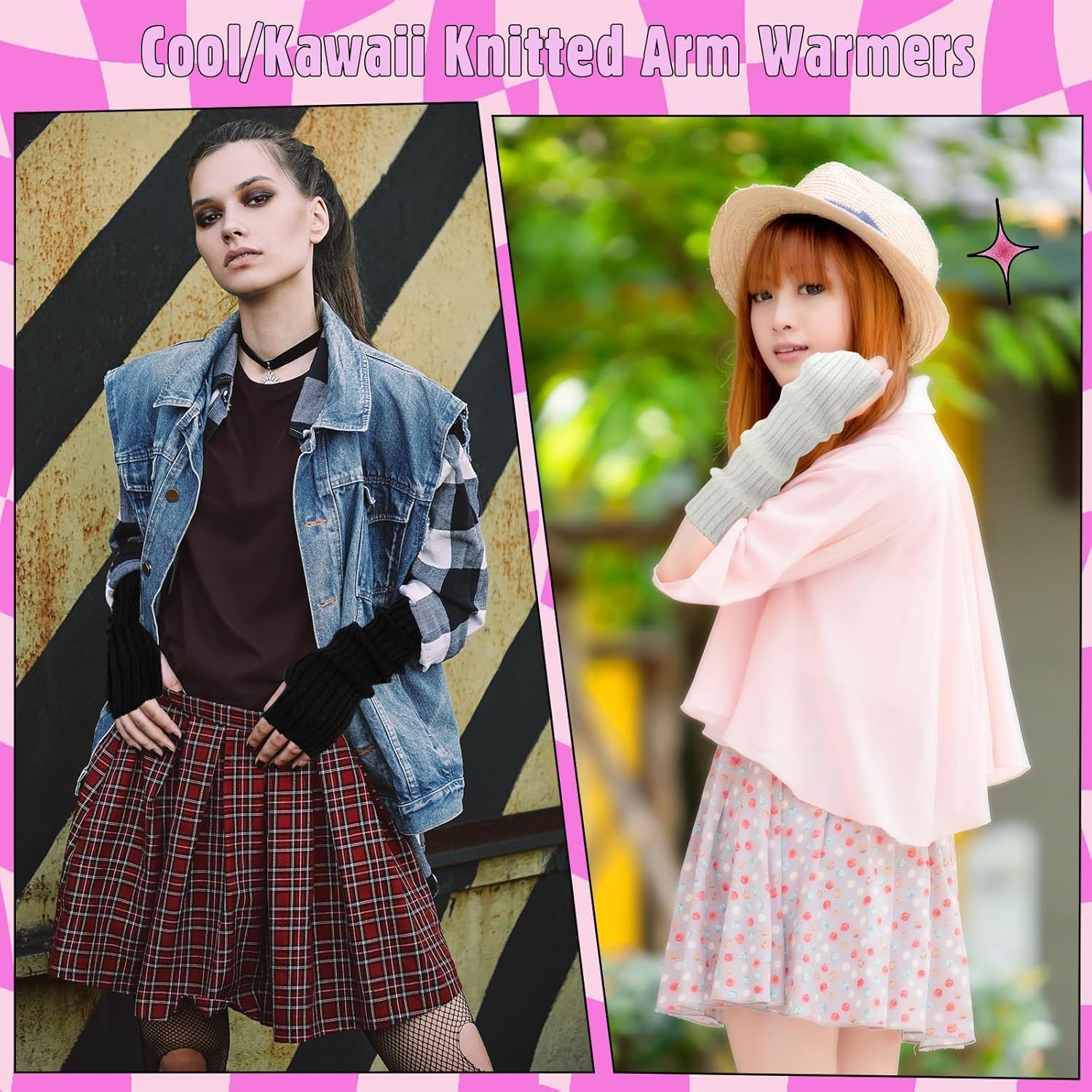 Berlune Kawaii Arm Warmers