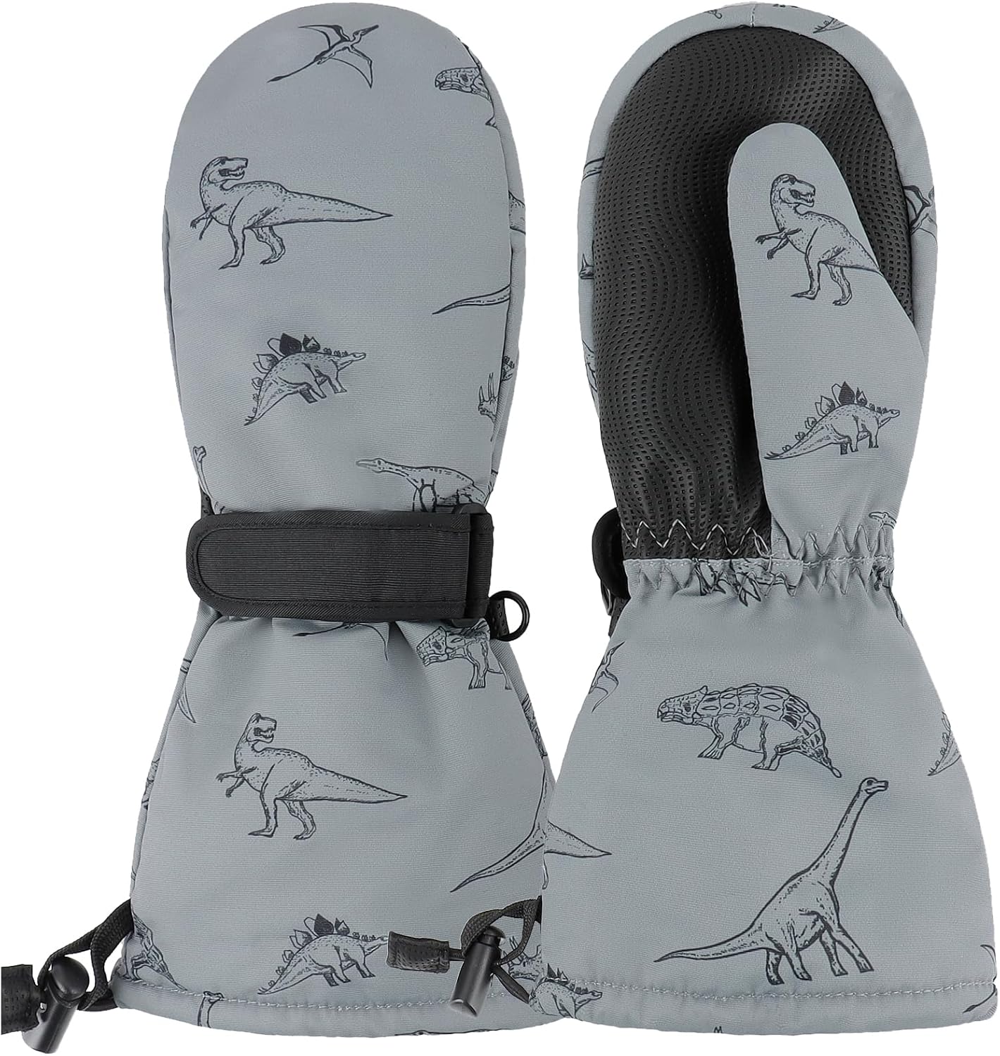 Duoyeree Waterproof Kids Mittens Gloves for Winter Snow Skiing