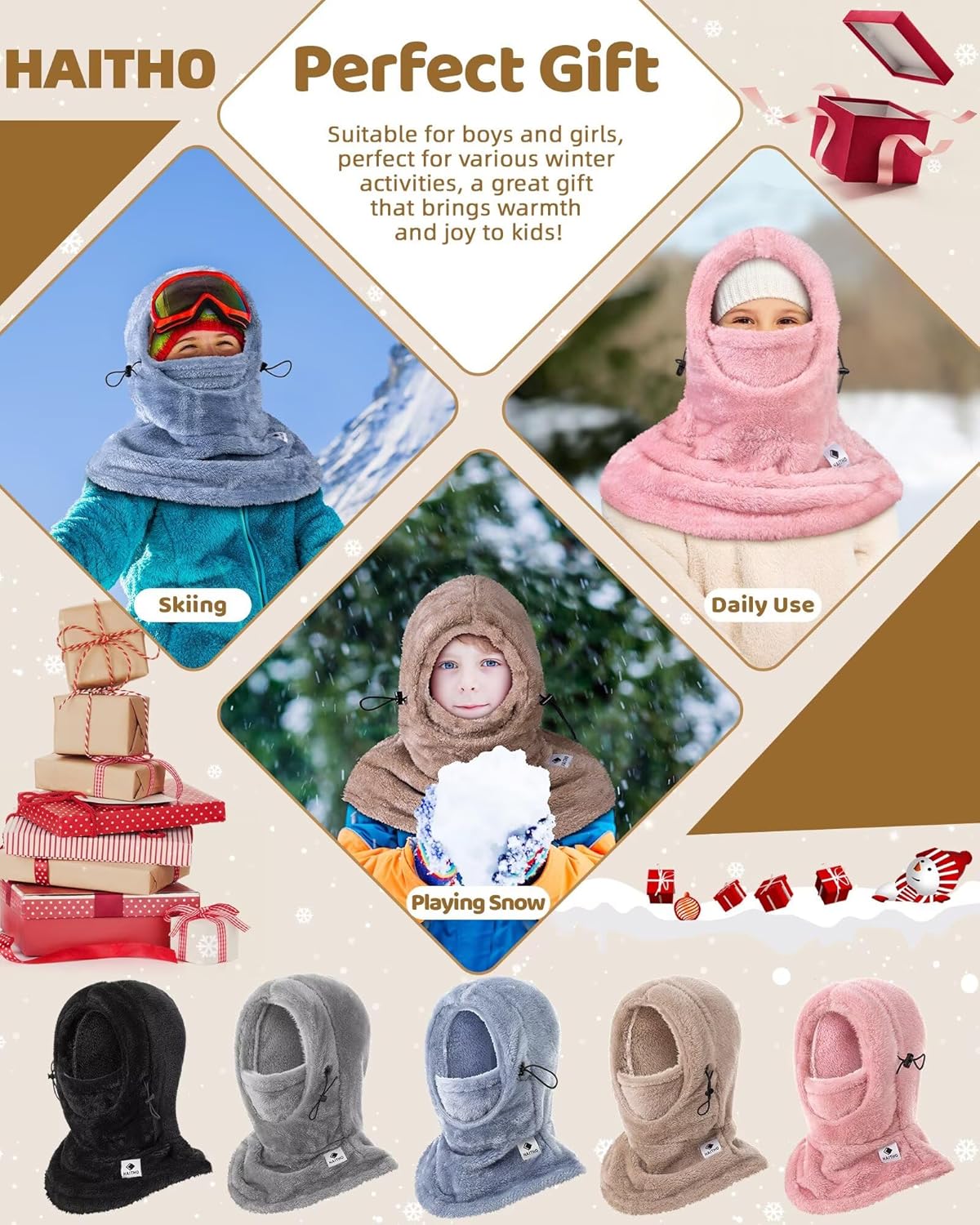 Warm and Comfy Ski Mask for Kids