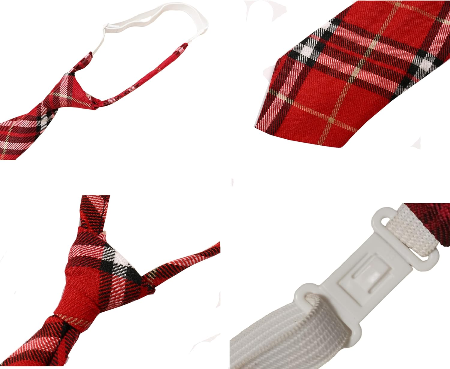 Adjustable Unisex Necktie Uniform Costume Accessory