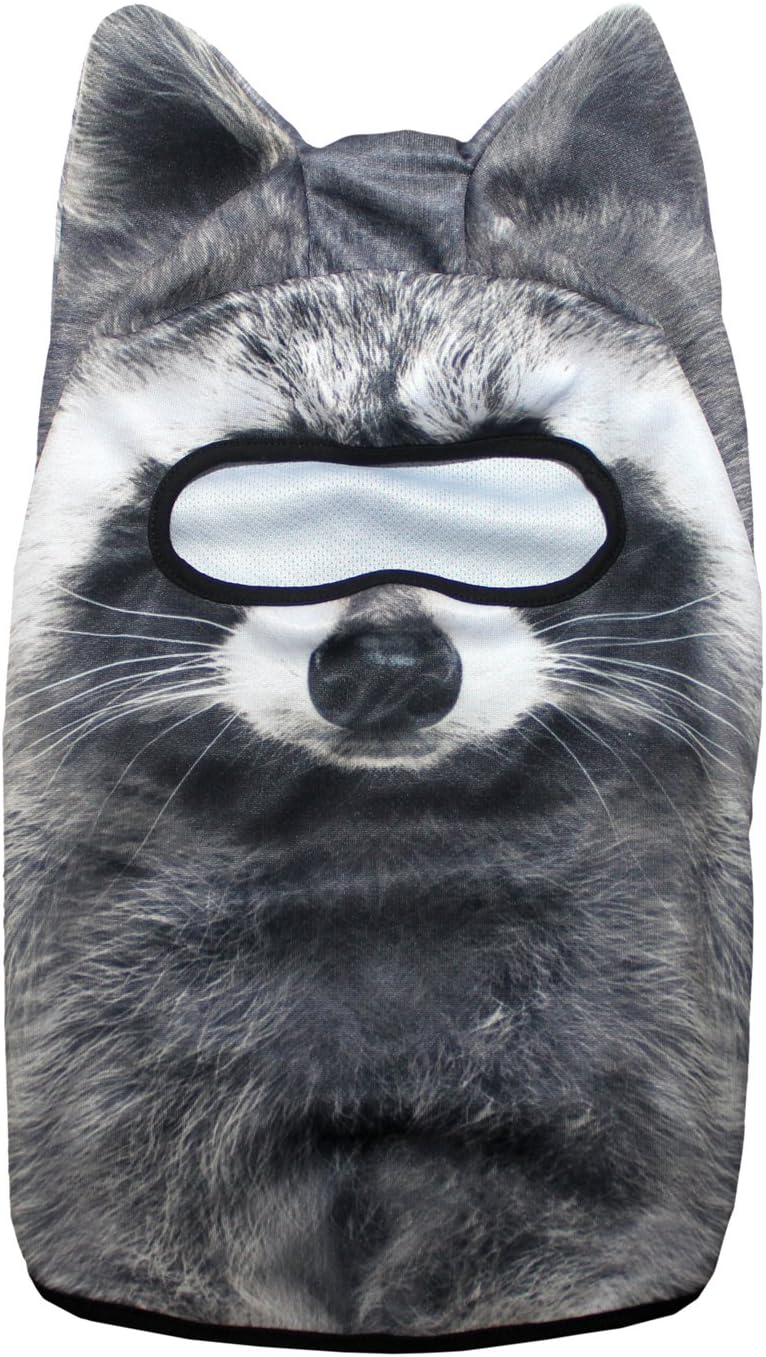 WTACTFUL Animal 3D Ears Balaclava Face Mask