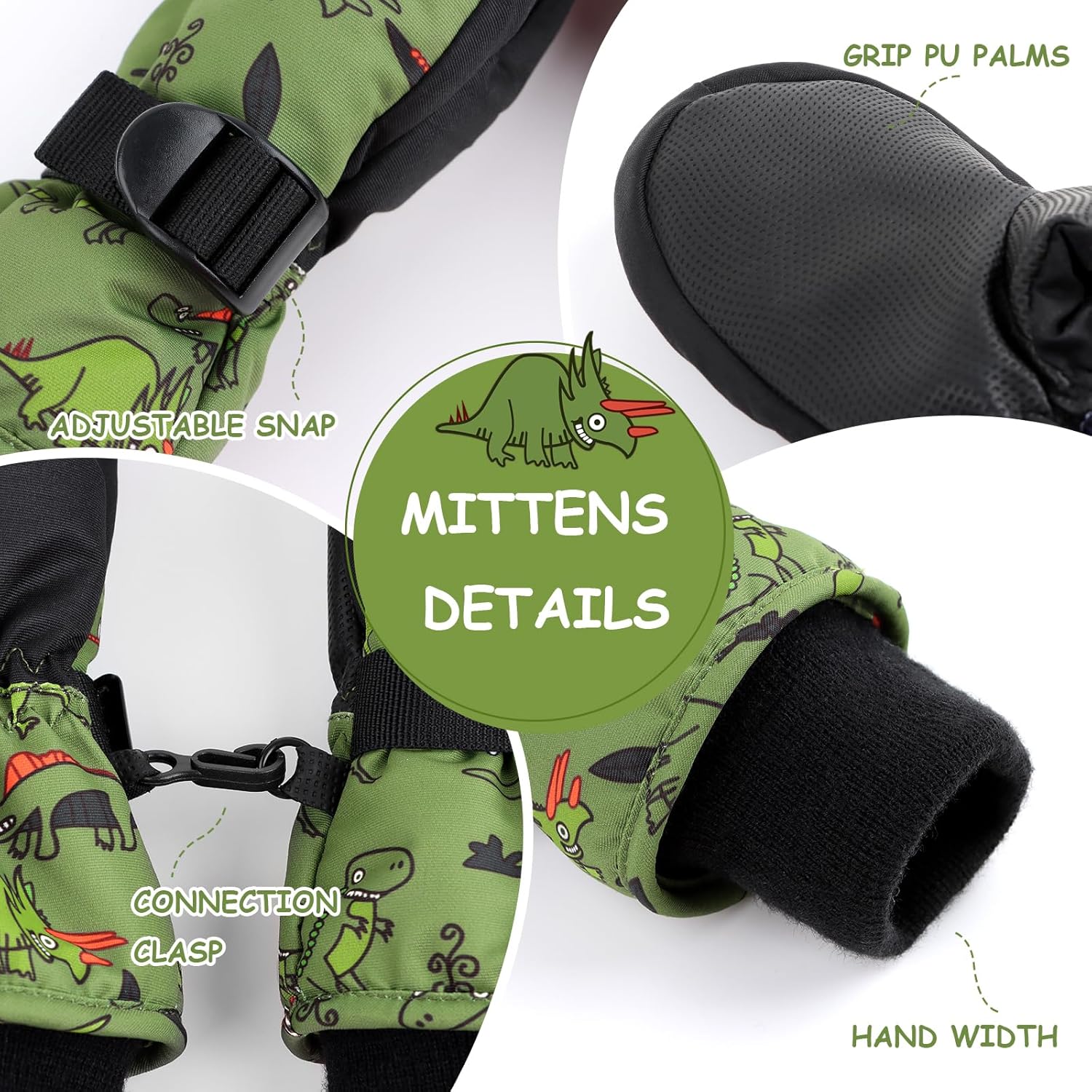 Waterproof Winter Gloves for Kids Stay Warm and Dry in the Snow