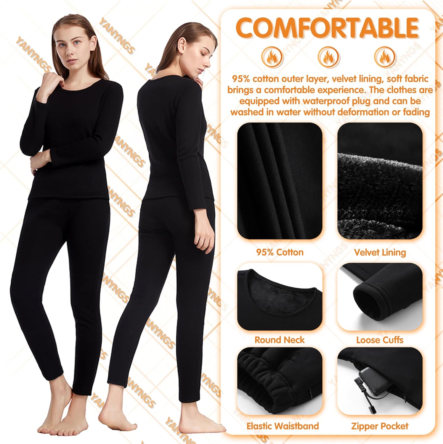 Warm Complete Heating Set for Women