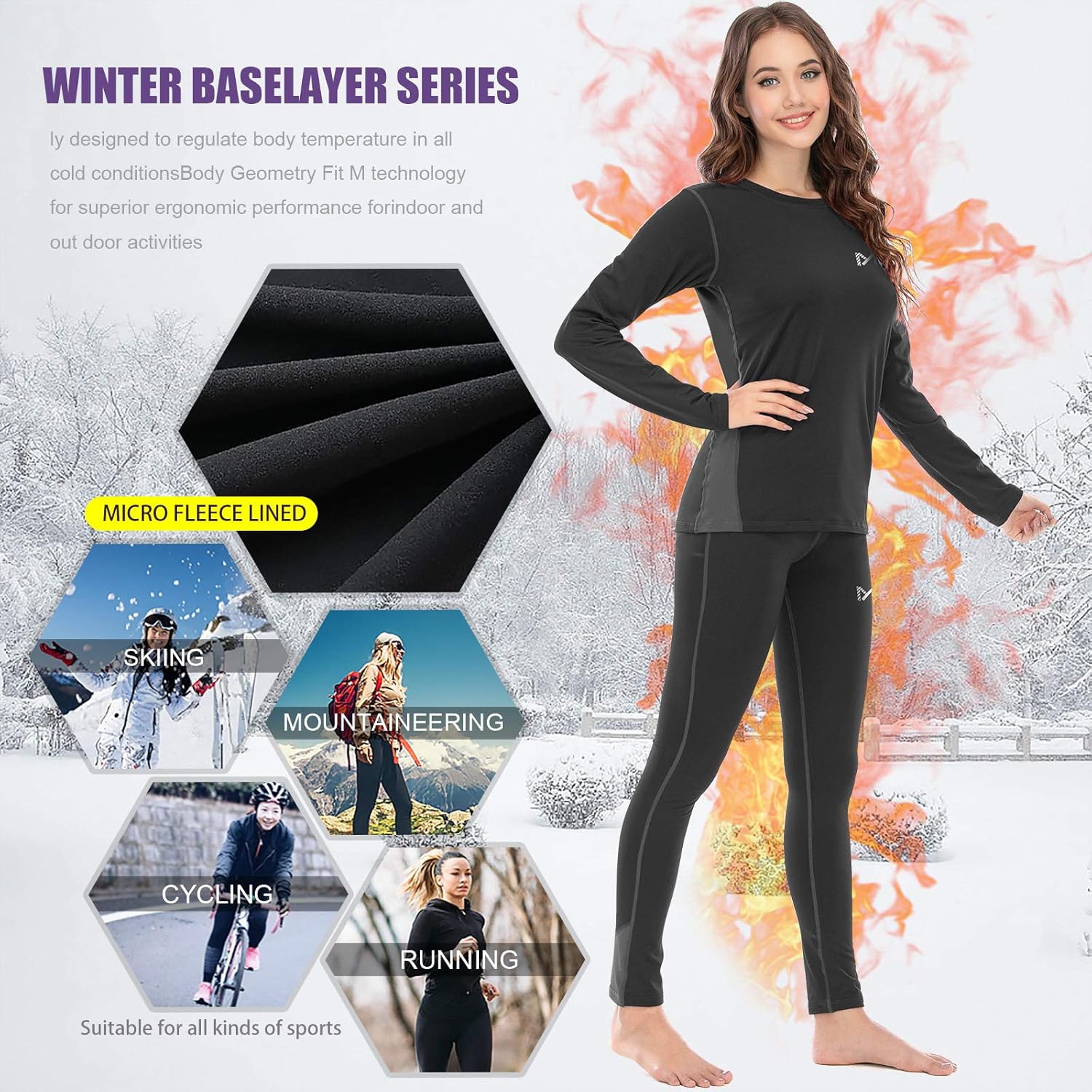 High-Quality Thermal Set for Women
