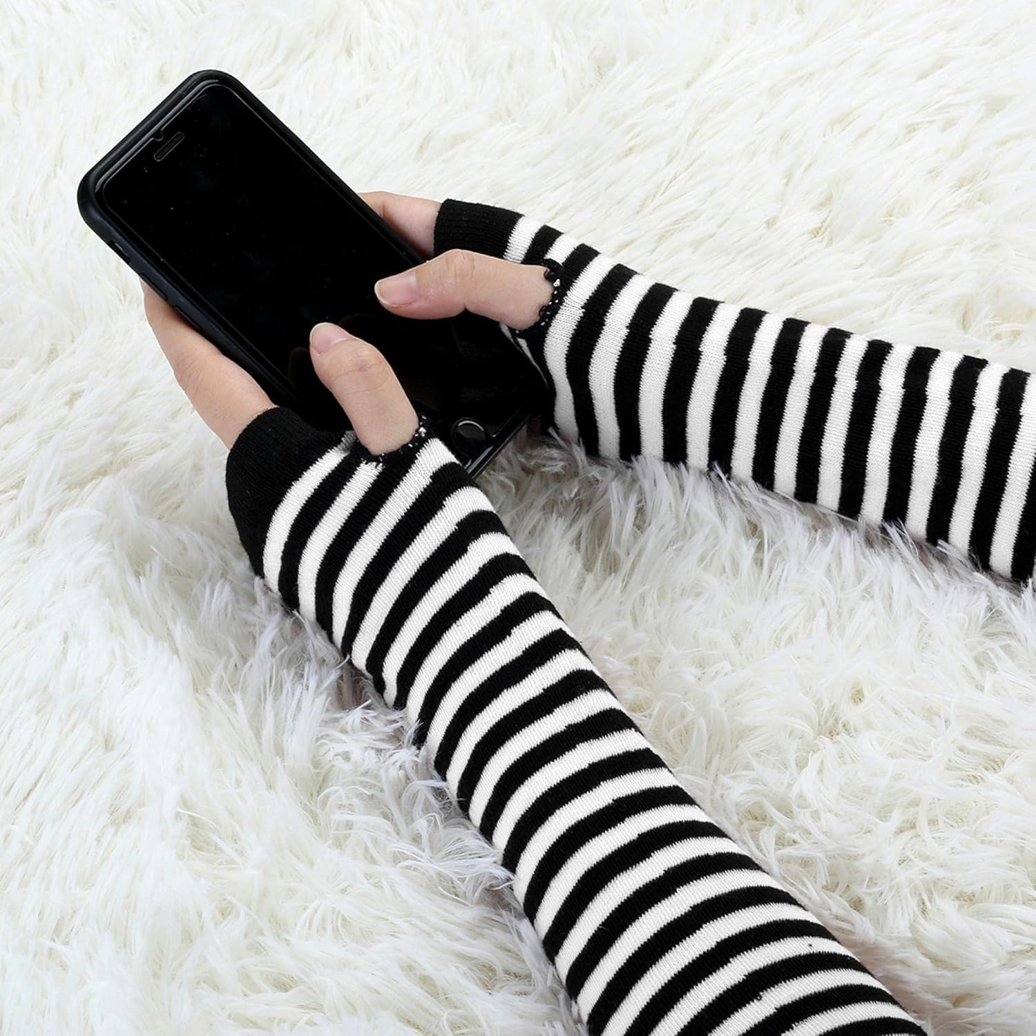 Fingerless Biography Gloves