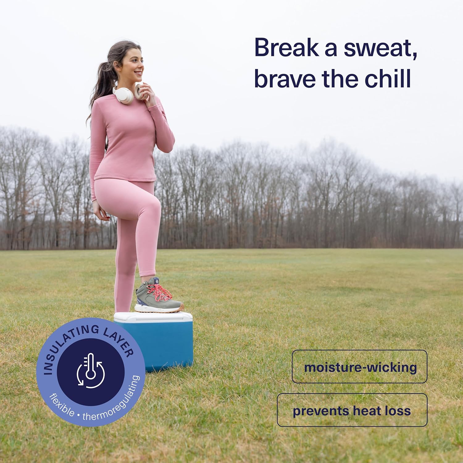 Kickoff Flexwear Thermal Underwear Set for Women