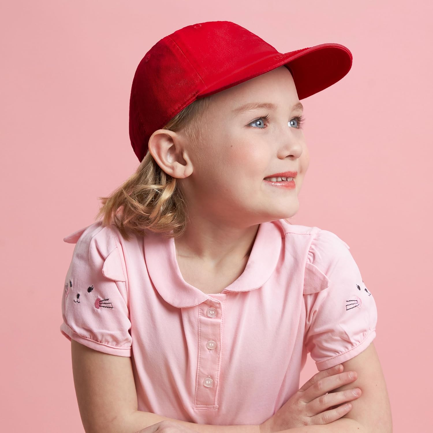 The Hat Depot Kids UPF 50 Cotton Denim Baseball Cap 1