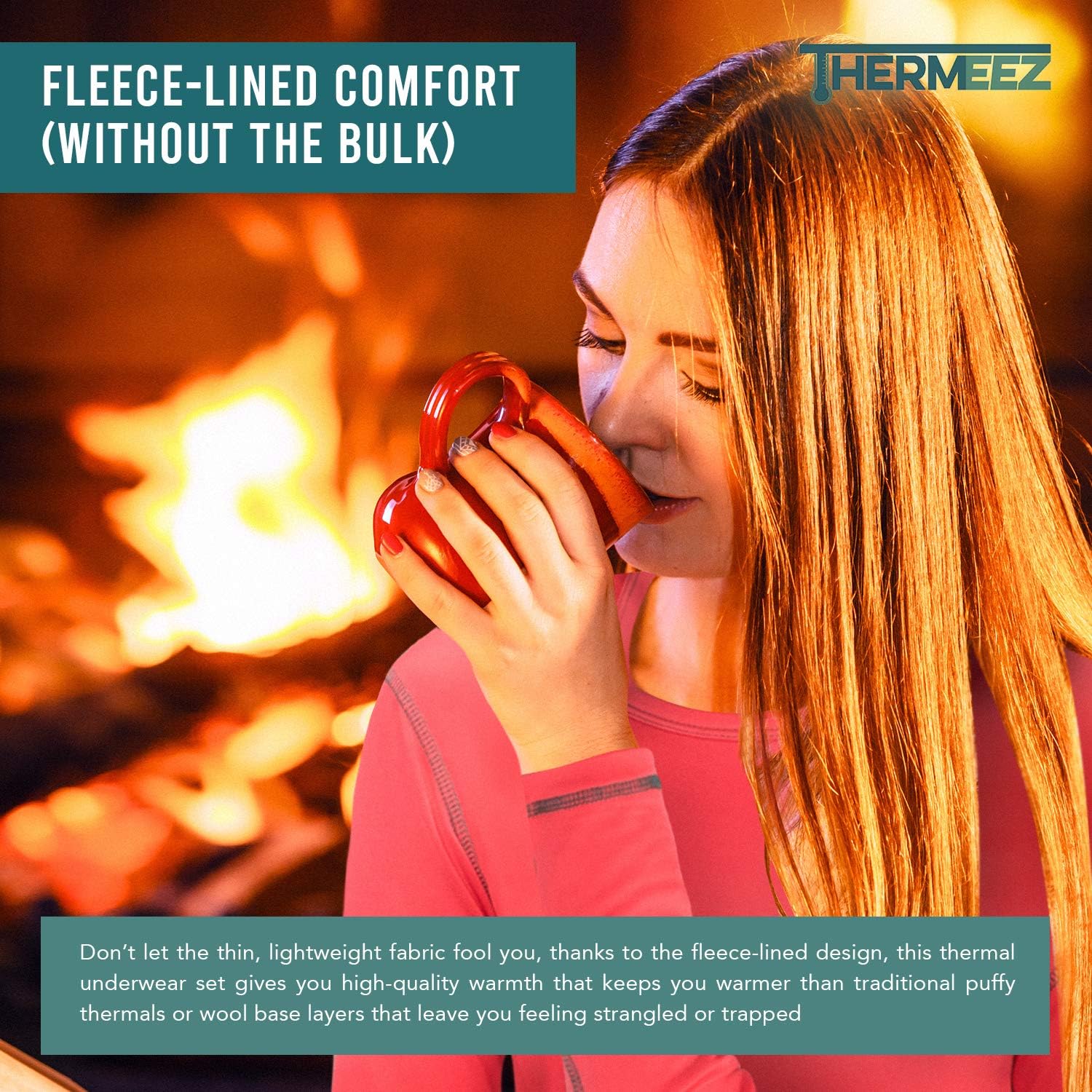 Thermal Underwear for Women Stay Warm Comfortable