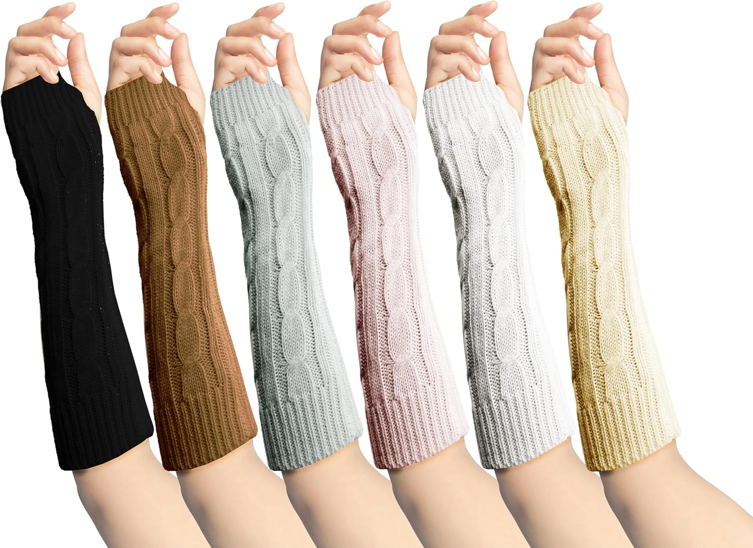 Stylish Womens Fingerless Armwarmers