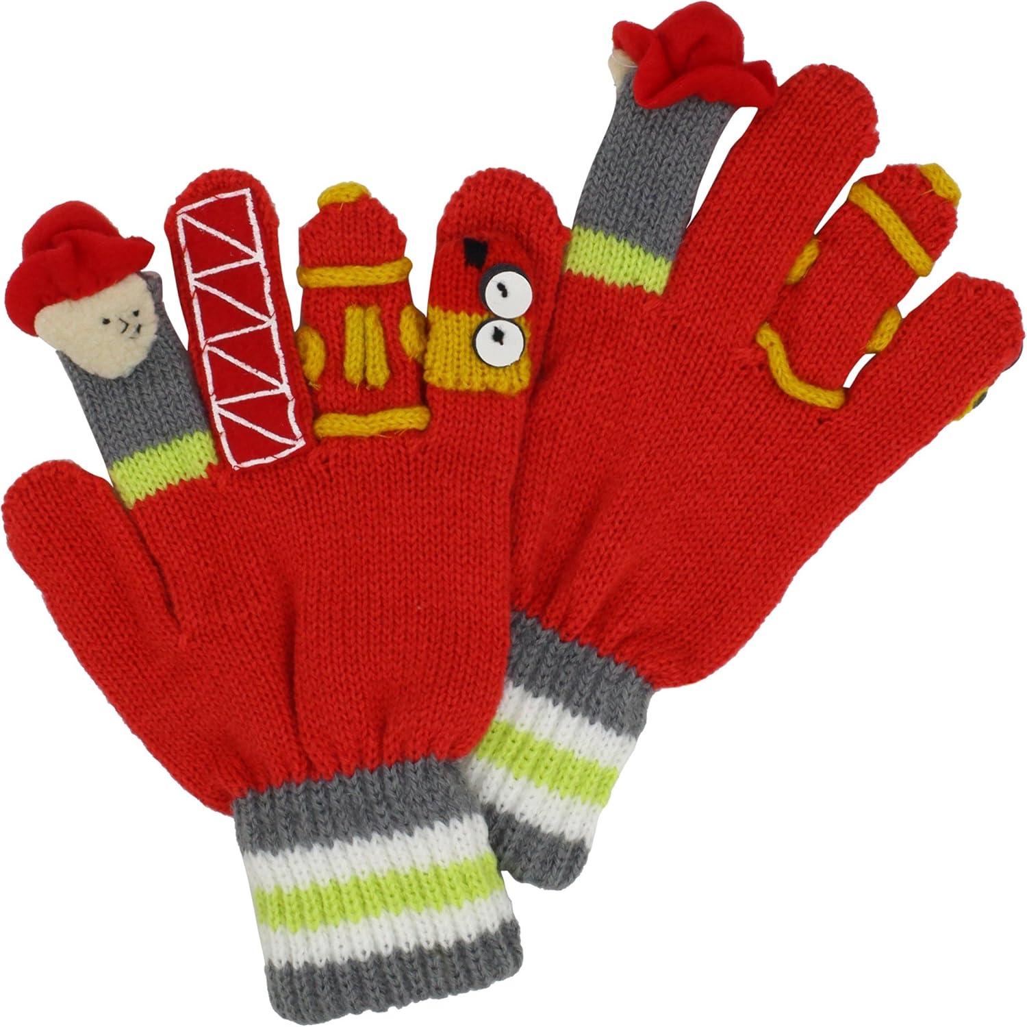 Boys Little Fireman GlovesBrave Warm