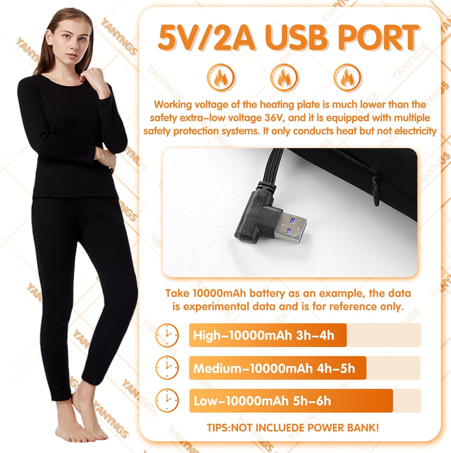 Warm Complete Heating Set for Women