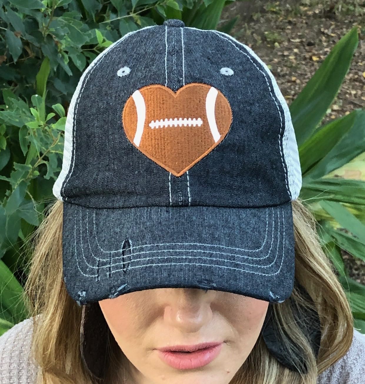 Cocomo Soul Womens Football Heart Hat