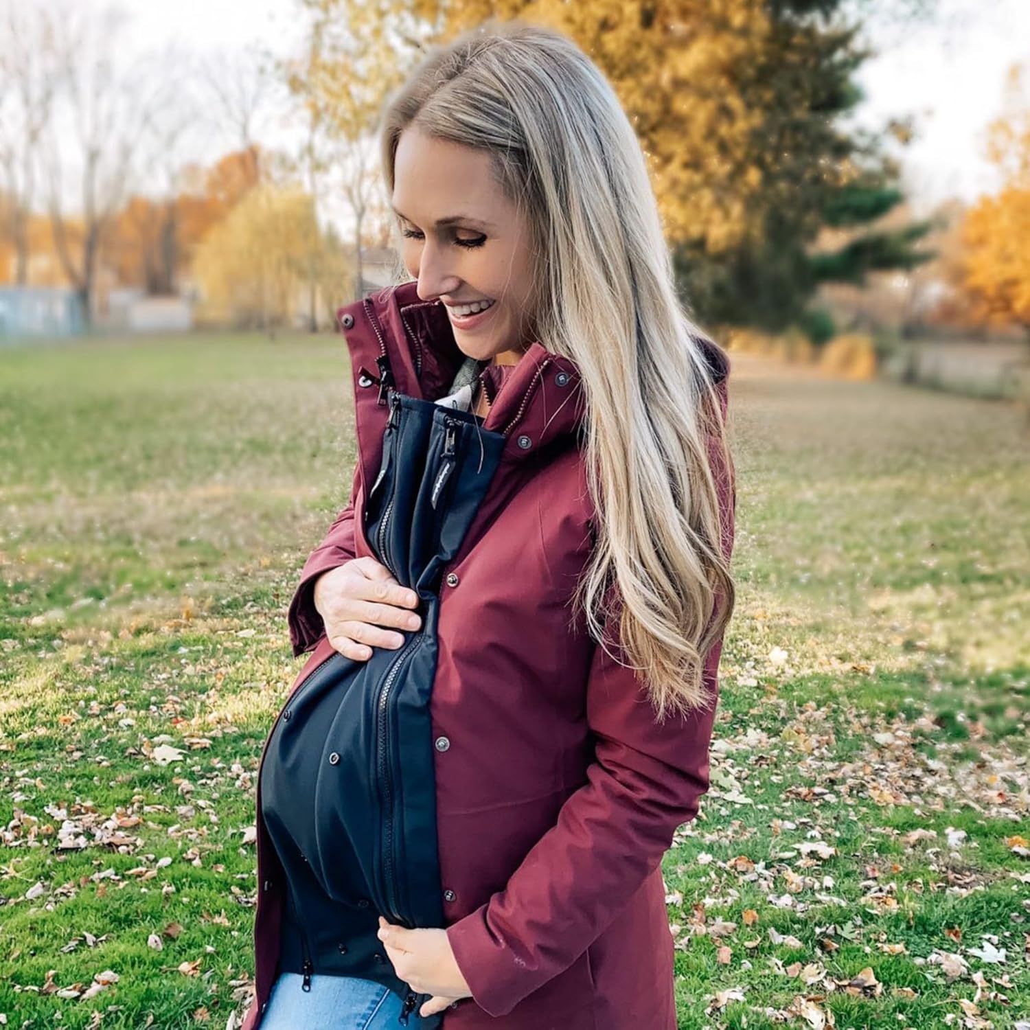 Ideal Maternity Jacket Extender Black Fits Most Zips