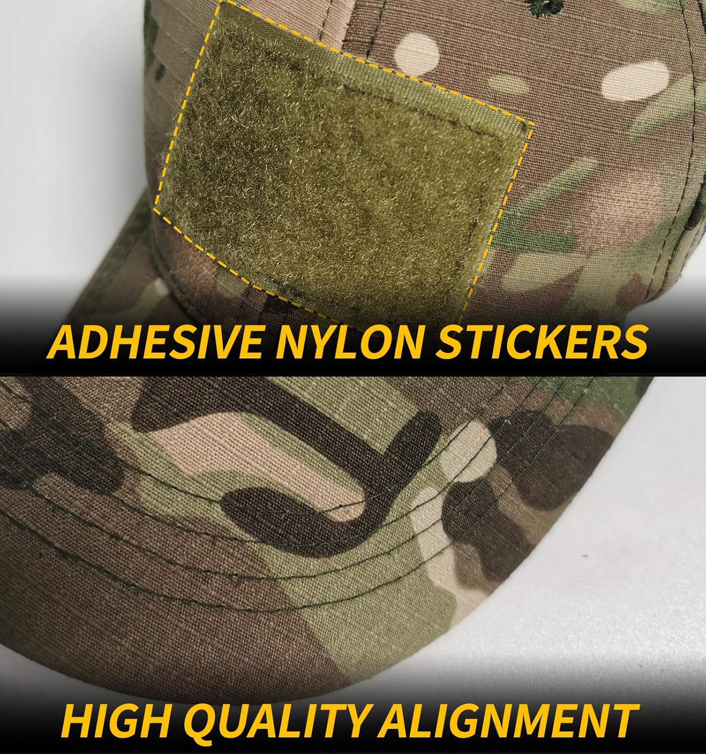 TACTICS ARMOR Tactical Camo Hat Adjustable Baseball Cap for Men and Boys