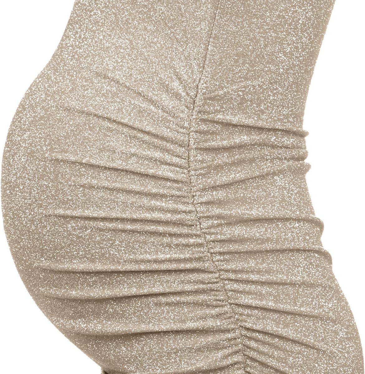 Perfect Maternity Dress Glitter Bodycon for Photoshoots