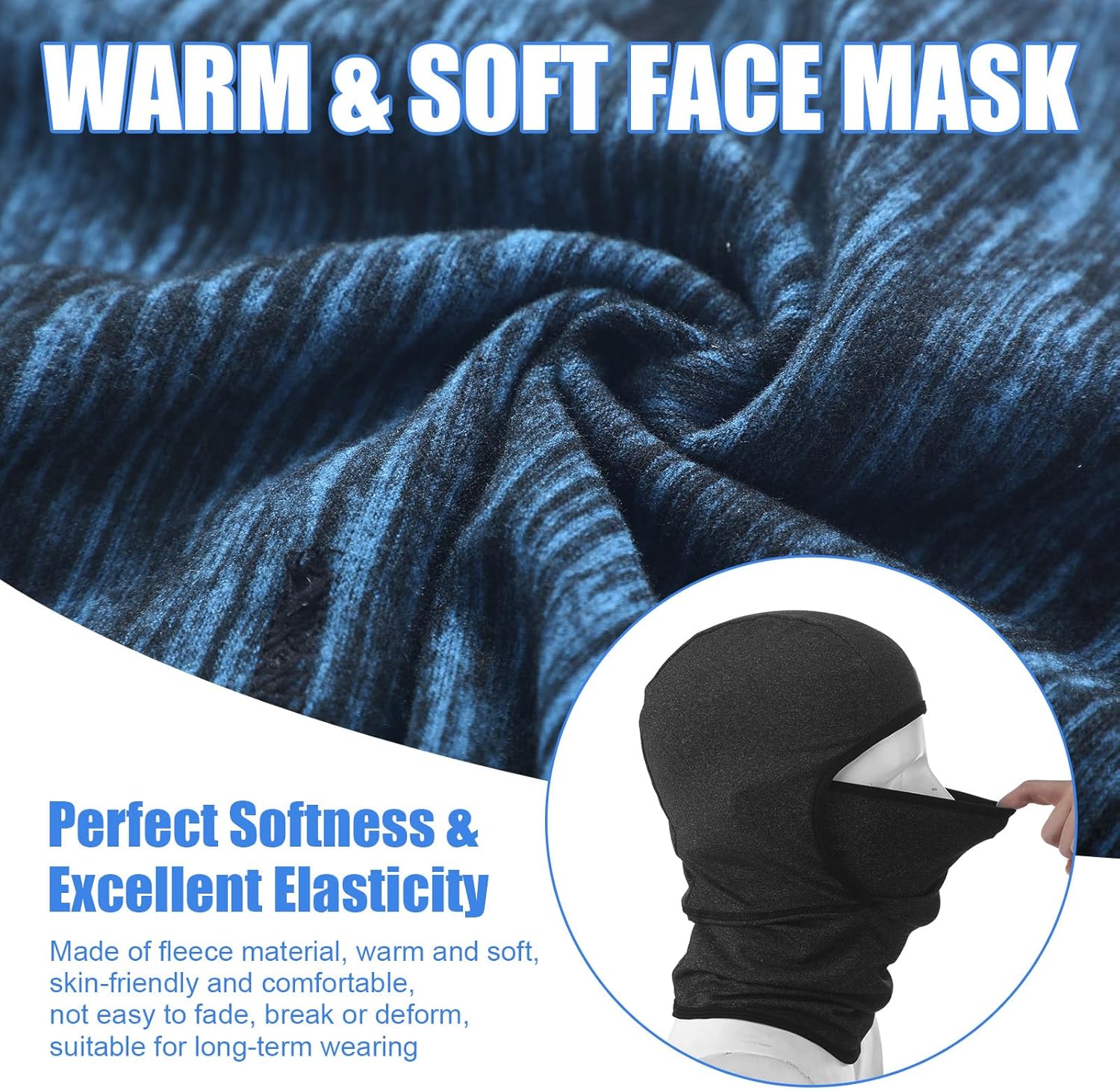 Syhood Kids Balaclava Face Mask Winter Ski Mask for Kids