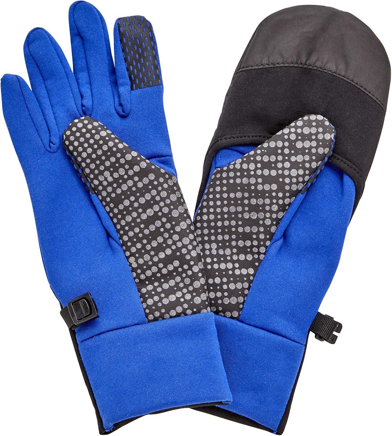 Kids Convertible Winter Gloves with Mitten Cover