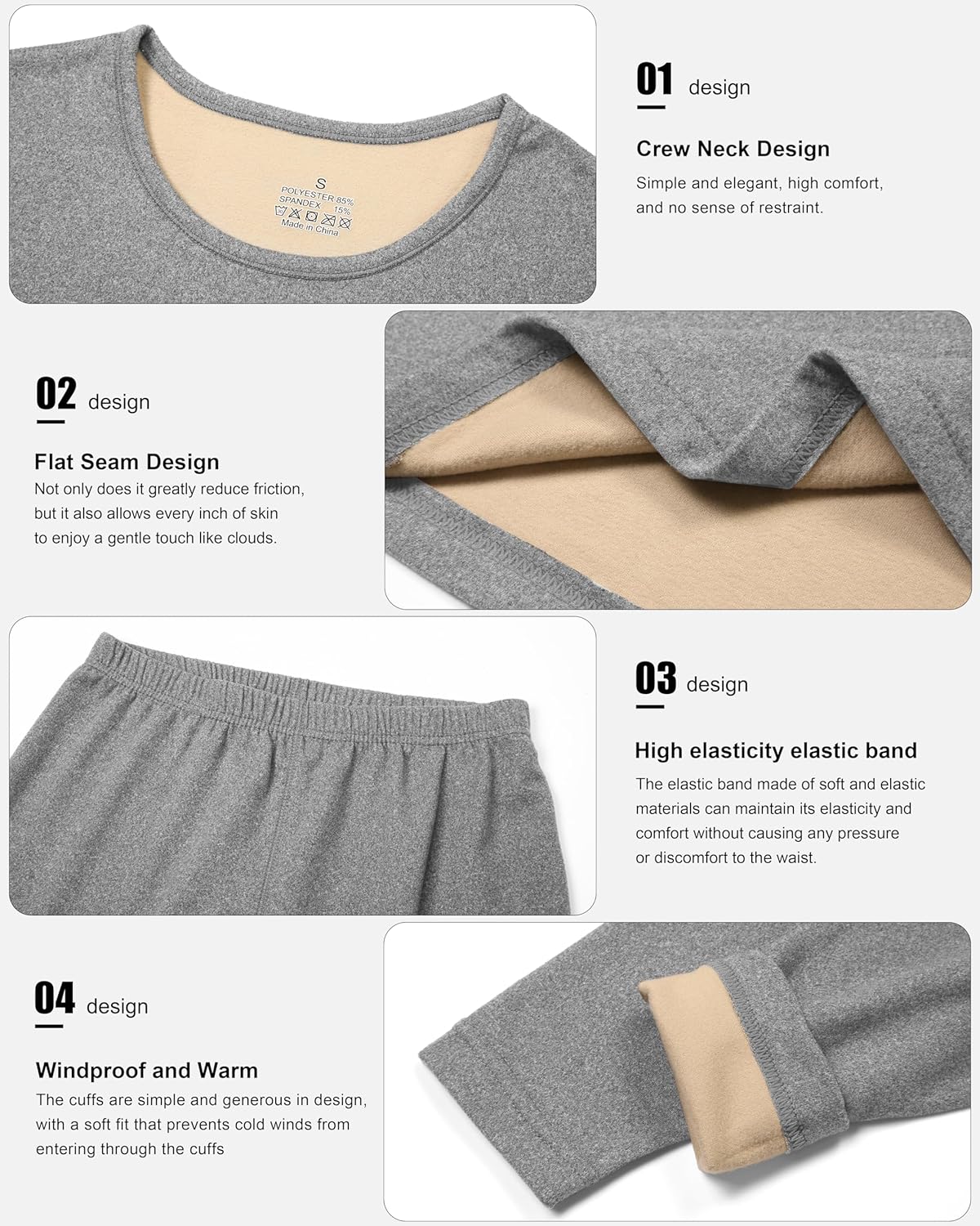 TELALEO Thermal Pajamas