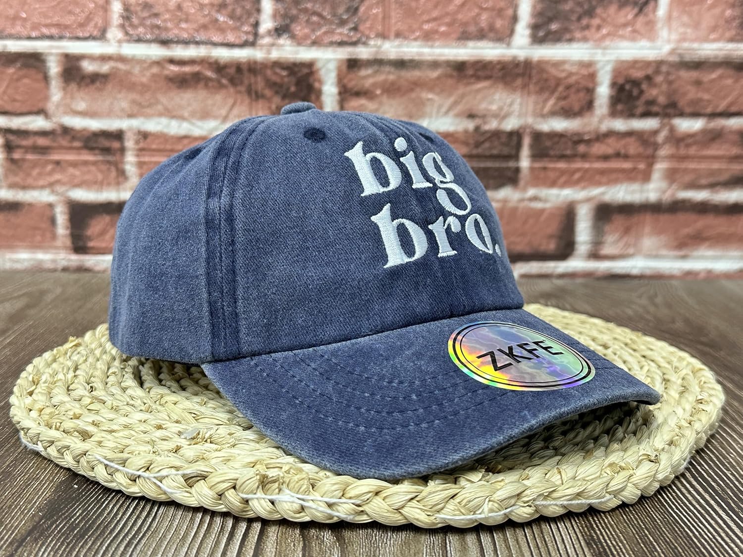 ZKFE Embroidered Big Bro Baseball Cap